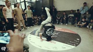 TEAM KAKU vs. TEAM CICA Bboy Final, Sunshine Jam 4, Osaka | YAK BATTLES