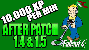 Fallout 4 | FASTEST Unlimited XP Glitch After Patch 1.5 - 10,000 XP Per Minute (Fallout 4 Exploits)