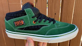 Vans Review: Vans Skate x Sci-Fi Fantasy Skate Half Cab ‘92 VCU (Green)