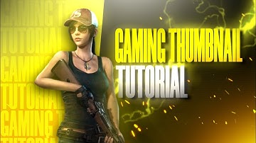 GAMING THUMBNAIL TUTORIAL || CREATE THUMBNAIL LIKE THIS || PHOTOSHOP TOUCH