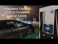 Ref:F1gW-hfe0CU Recharge avec l'adaptateur electway ccs2 to chademo sur une borne izivia 150kw