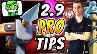 TOP 6 PRO TIPS WITH 2.9 XBOW CYCLE DECK! - Clash Royale