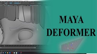 Maya Deformers | Lattice | Wire | Blend Shape