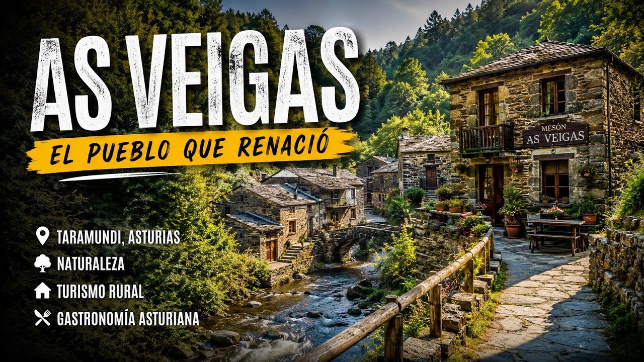 REVIVIERON esta ALDEA de ASTURIAS || As Veigas, Taramundi