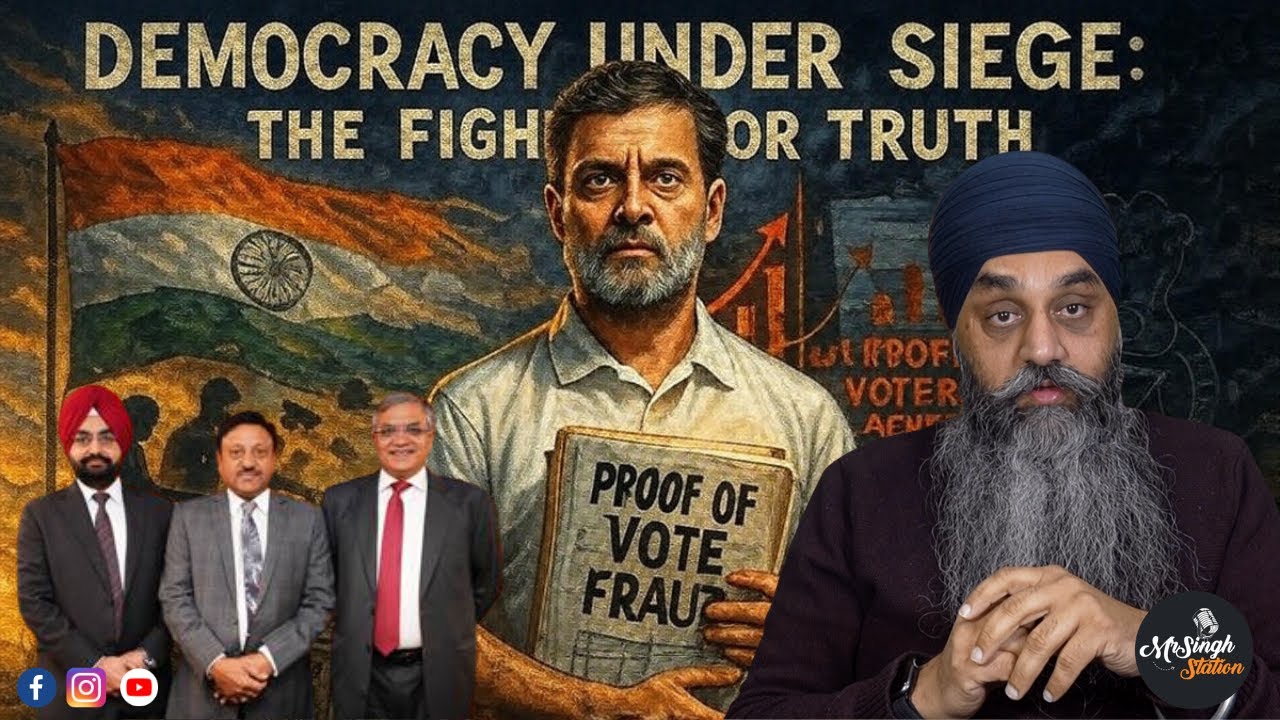 Indian Democracy on Trial: Rahul Gandhi’s Explosive “Vote Theft” Proof Against BJP & ECI