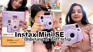 Fujifilm Instax Mini SE | Unboxing & Full Review and Features Explained!