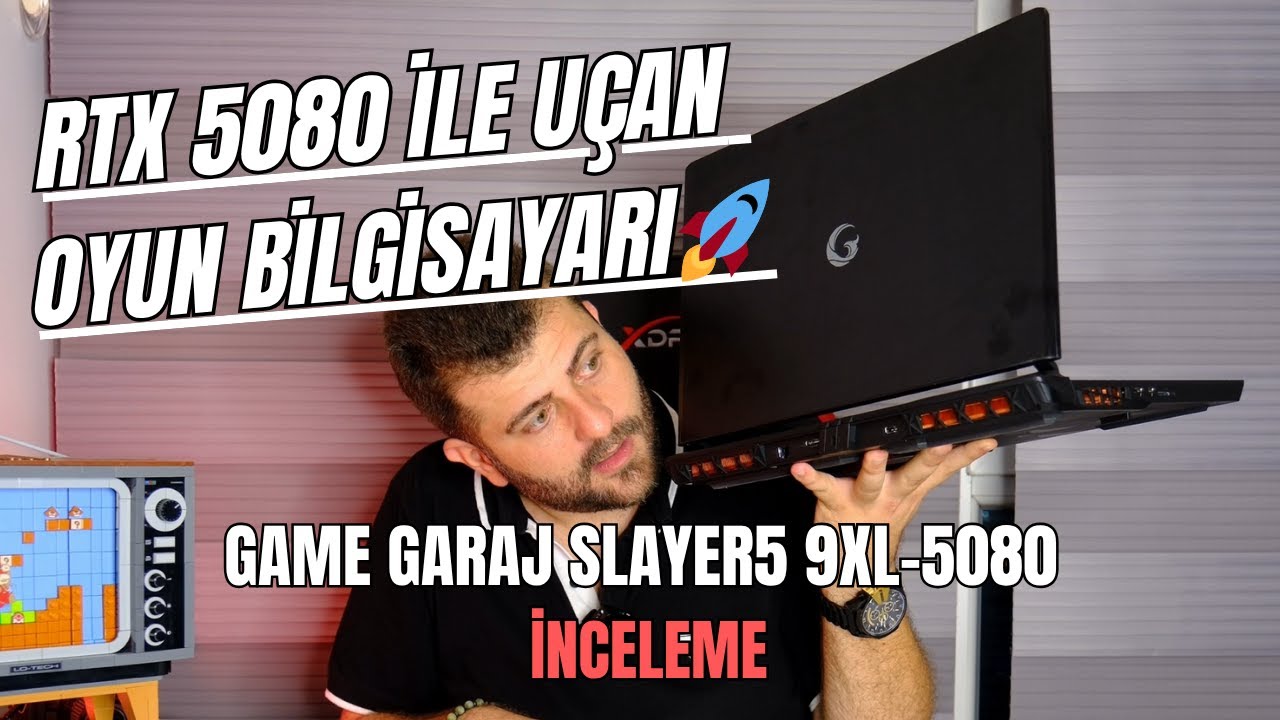 RTX 5080 ile uçan laptop! Game Garaj Slayer5 9XL-5080 inceleme