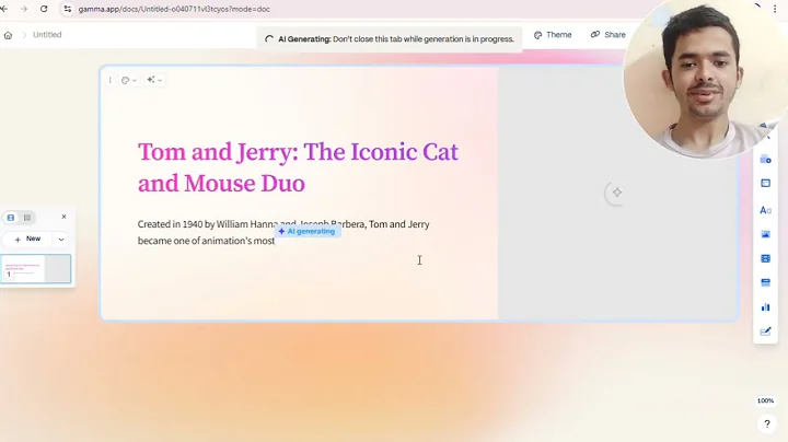 How to Make Stunning PPTs in Minutes Using Gamma AI (No Skills Needed!)