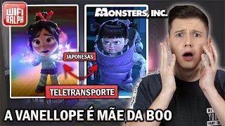 A Vanellope DE WIFI RALPH é MÃE da BOO de Monstros S.A - Teoria Disney e Pixar