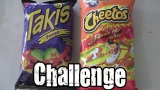 Hot Cheetos & Takis Fuego Challenge vs. Cult Moo