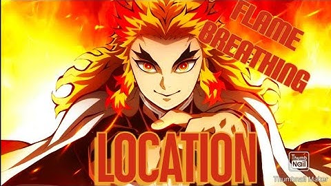 !!!FLAME BREATHING LOCATION!!! (Demon Slayer RPG 2)