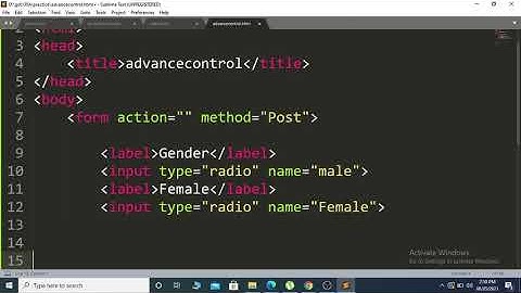Use of Radio button checkbox drop down list in HTML web forms