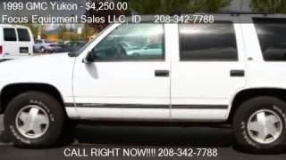 1999 GMC Yukon SLE 4dr 4WD SUV for sale in Boise, ID 83716 a