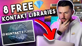 8 BEST FREE KONTAKT PLAYER LIBRARIES 2022  | KONTAKT PLAYER ONLY