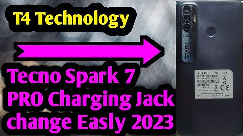 Tecno Spark 7 PRO Charging port replacement Make charging Jack 2023