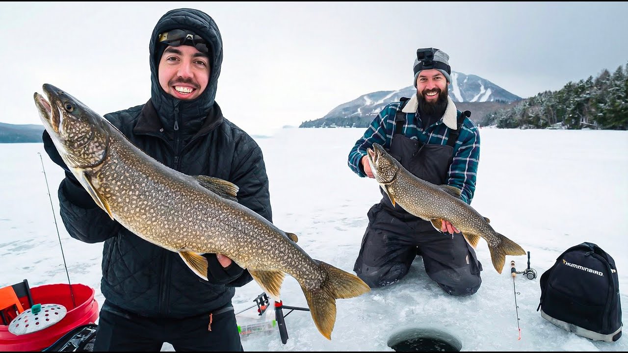 la pêche sur glace : une tradition QUÉBÉCOISE