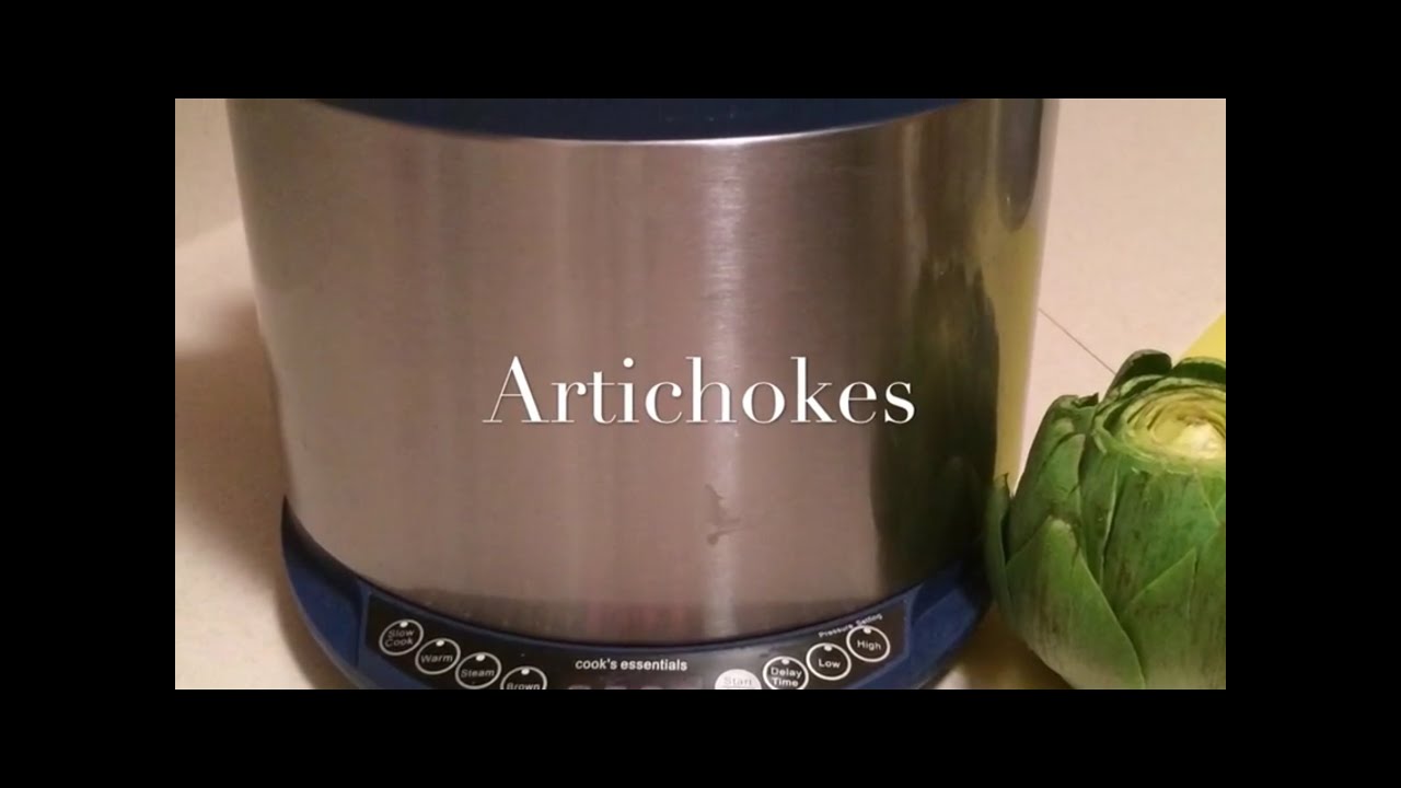 Artichokes in the pressure cooker YouTube
