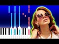 Lana Del Rey - Breaking Up Slowly (Piano Tutorial)