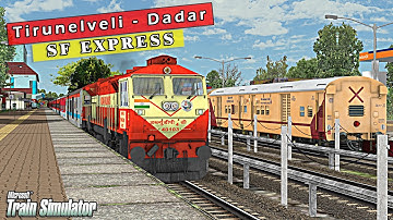 Classic ERS WDP4D 40103 with 22630 Tirunelveli - Dadar Express in MSTS Open Rails | Indian Railways🔥