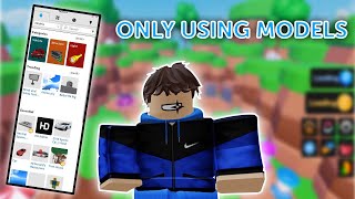 I made a Roblox game only using the TOOLBOX!