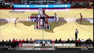 Iowa State at Texas Tech | 2015-16 Big 12 Men's Basketball Highlights
