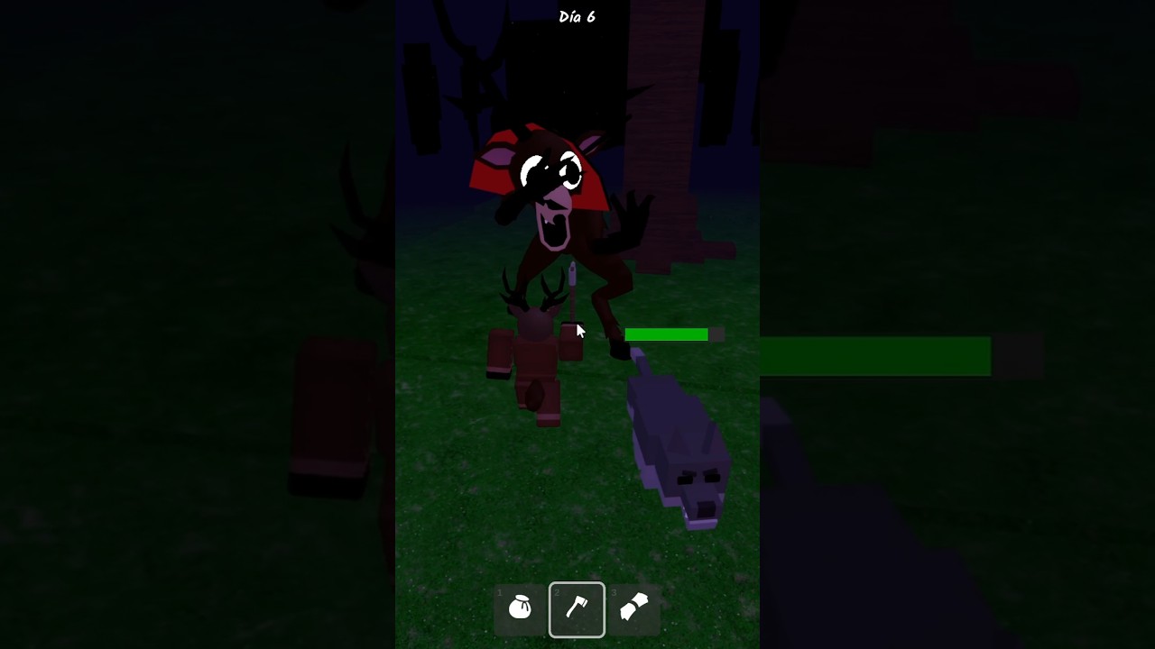 Me converti en el ciervo parte 4... en roblox #roblox #99nochesenelbosque #robloxedit
