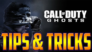 CoD Ghosts: TIPS & TRICKS - How To Be A Better Player! (How To Move)