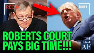 Justice Roberts RUNS SCARED from the DISASTER he CREATED