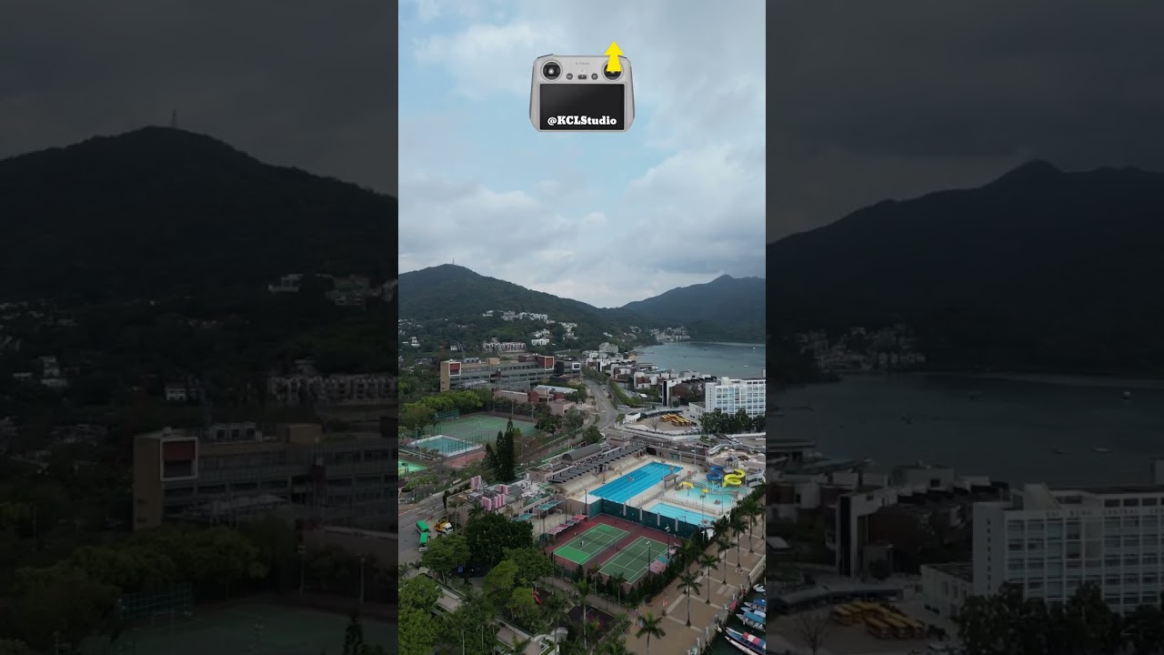 Drone tips. Learn to fly DJI Mini 3 Pro drone. Easy moves. Sai Kung, Hong Kong.