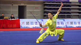 Chu Haoran [Shandong] - Jianshu - 1st - China 2018 National Wushu Routine Championship