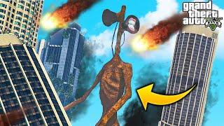 SIREN HEAD Destruye la Ciudad de Los Santos en GTA 5! Grand Theft Auto V