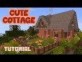 Minecraft Cottagecore: Cute Cottage Tutorial