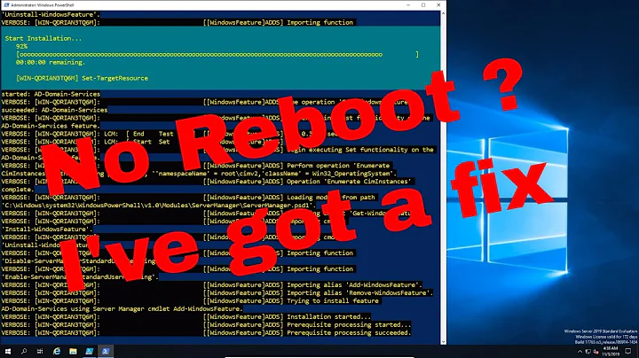 DSC Reboots on Powershell 5