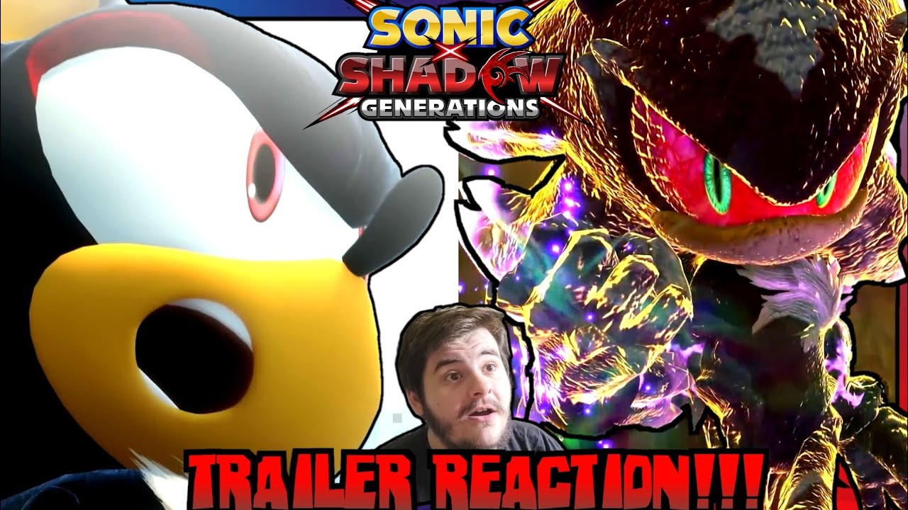 BRO Shadow GENERATIONS Is Absolute PEAK!!! | Sonix X Shadow Generations ...