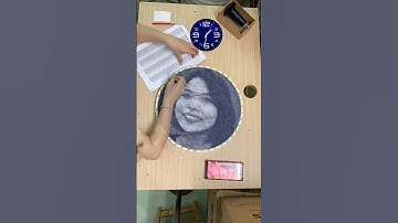 Tranh chỉ chân dung số hoá làm theo yêu cầu