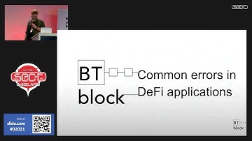 SEC-T 0x0D: Mikael Björn - Common Vulnerabilities in DeFi