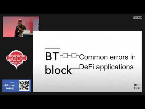 SEC-T 0x0D: Mikael Björn - Common Vulnerabilities in DeFi