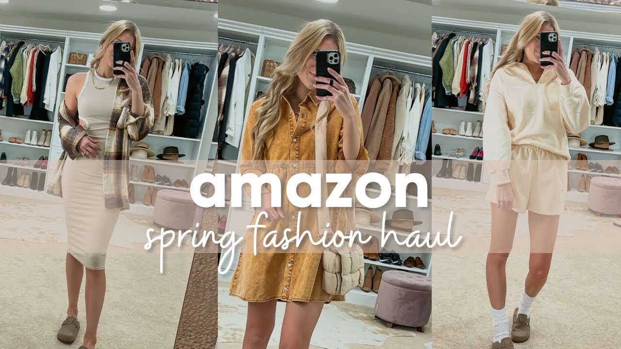 Amazon Fashion Try On Haul 2023 Cutest Spring Must Haves YouTube