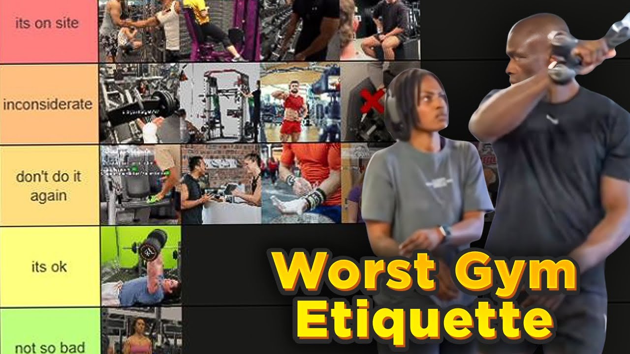 Worst Types Of Gym Etiquette (TIER LIST)