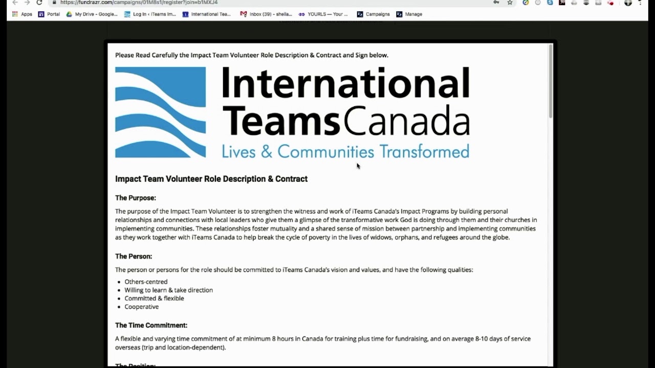 Fundrazr Tutorial: Registration