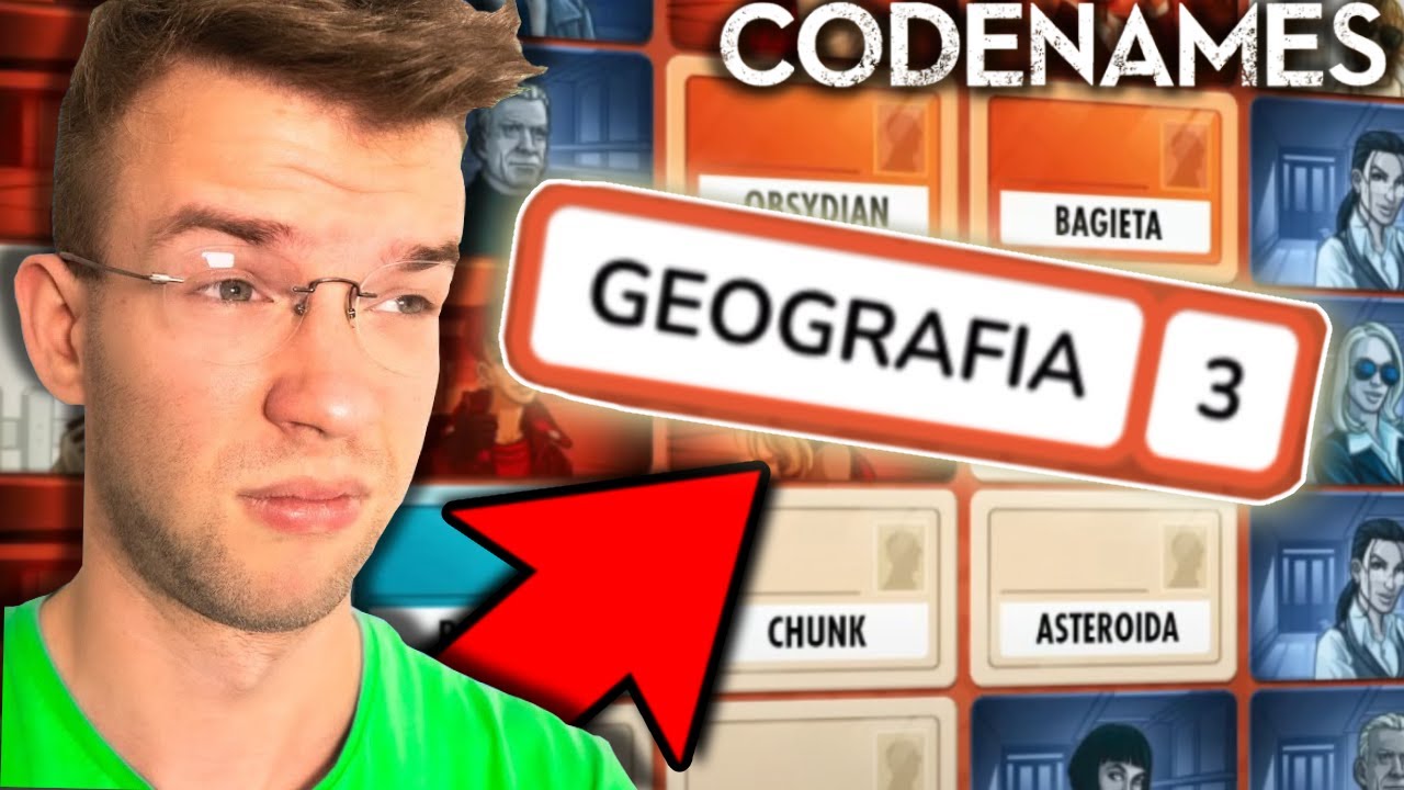 GRAF vs GEOGRAFIA w CODENAMES (Tajniacy)