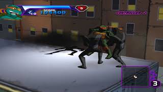 Teenage Mutant Ninja Turtles Stage 3 Trap Area 2 Trailer Roof Pcsx2