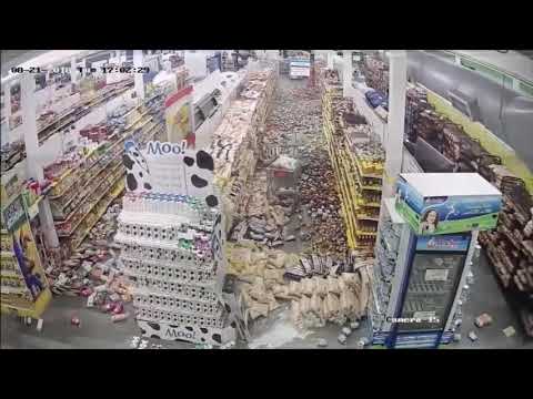 Самые мощные землетрясения снятые на камеру   Цунами в Японии, землетрясение в Мексике и другие