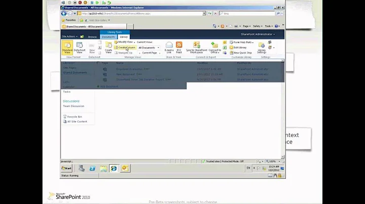 SharePoint 2010 Overview