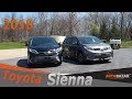 Что изменилось в 2018 Toyota Sienna Limited AWD. Тест Драйв Тойота Сиенна 2018 фейслифт на русском.