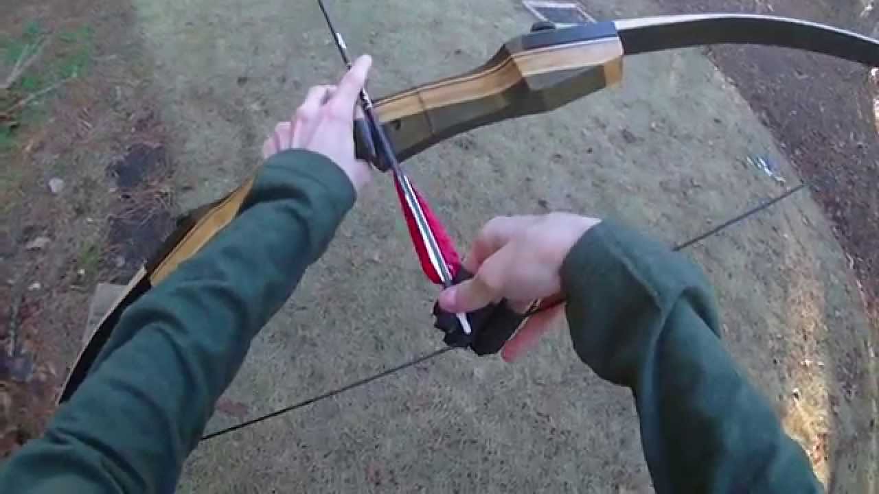 Review: 35# Samick Sage Take-Down Recurve Bow (Great first bow!) - YouTube