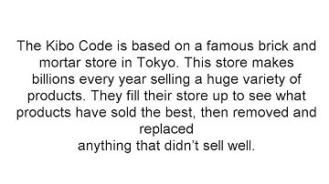 KIBO CODE review | KIBOCODE 3 minute overview