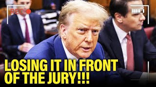 OUT OF CONTROL Trump CAUGHT CURSING During Trial