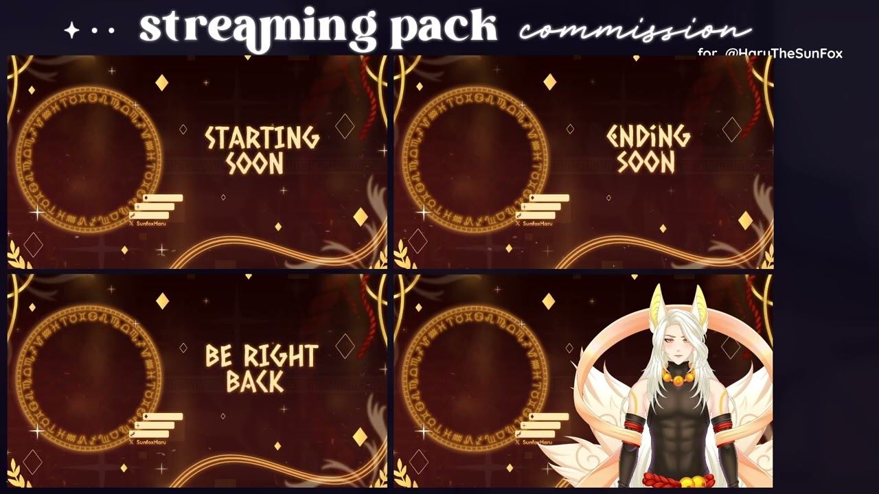 Stream Package Commission Twitch