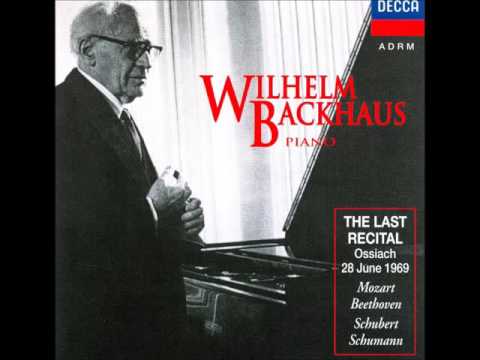 Wilhelm Backhaus - The Last Recital